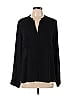 Ro & De 100% Polyester Black Long Sleeve Blouse Size L - photo 1