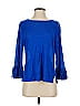 Kobi Halperin Blue 3/4 Sleeve Top Size XS - photo 1