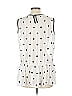 Charming Charlie 100% Polyester Ivory White Sleeveless Blouse Size L - photo 2