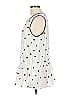 Charming Charlie 100% Polyester Ivory White Sleeveless Blouse Size L - photo 5