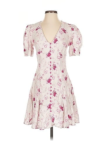 Chelsea And Walker Floral Button Front Mini Dress (view 1)