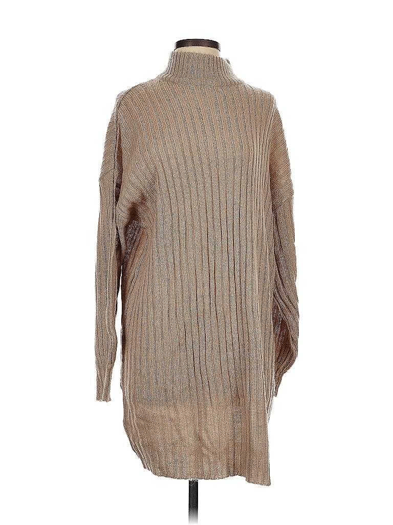 Nasty Gal Inc. Turtleneck Sweater In Brown