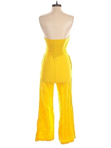 Derek Lam Collective Yellow Sleeveless Jumpsuit (view 2)
