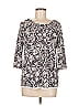 SJS Gray 3/4 Sleeve Blouse Size M - photo 1