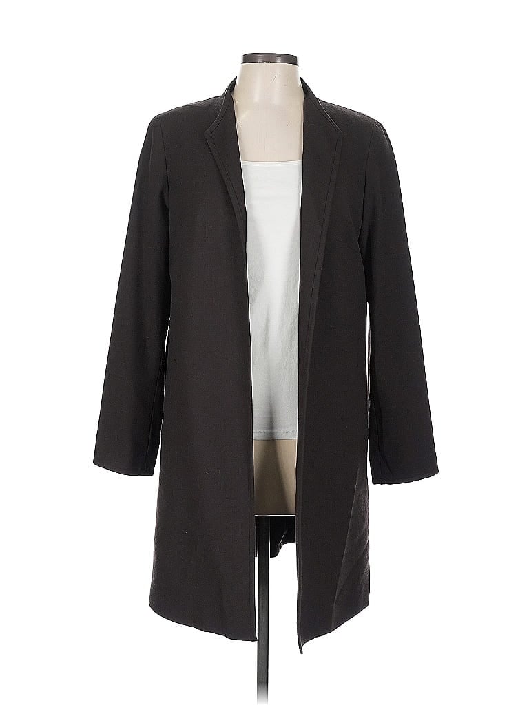Doncaster Collection 100% Wool Gray Wool Coat Size 10 - photo 1