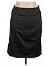 George Solid Black Casual Skirt Size 14 (petite) - photo 1