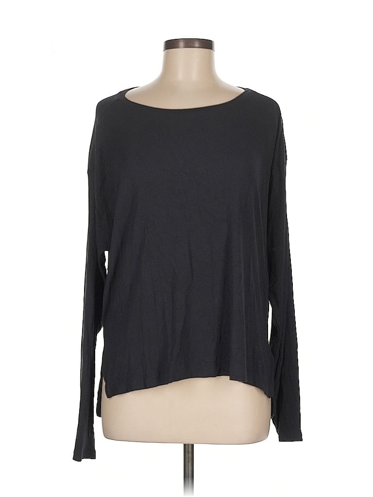 Pre-owned All In Motion Long Sleeve T-shirt In Black