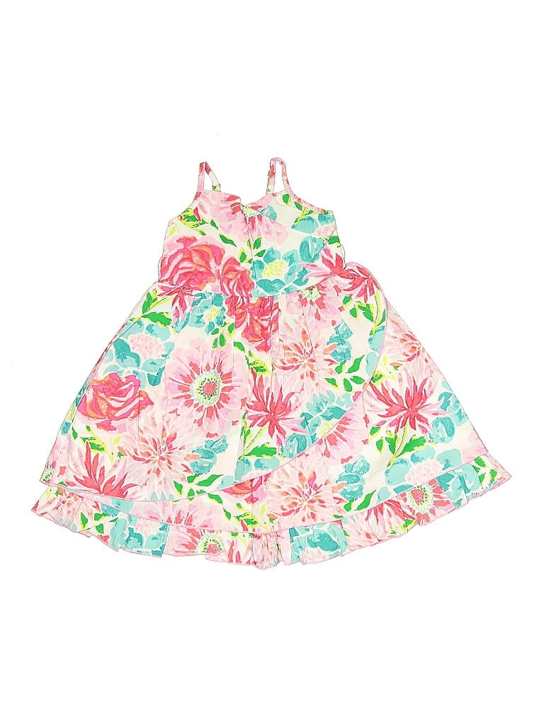 Pre-owned Garnet Hill Kids' Dress In Pink