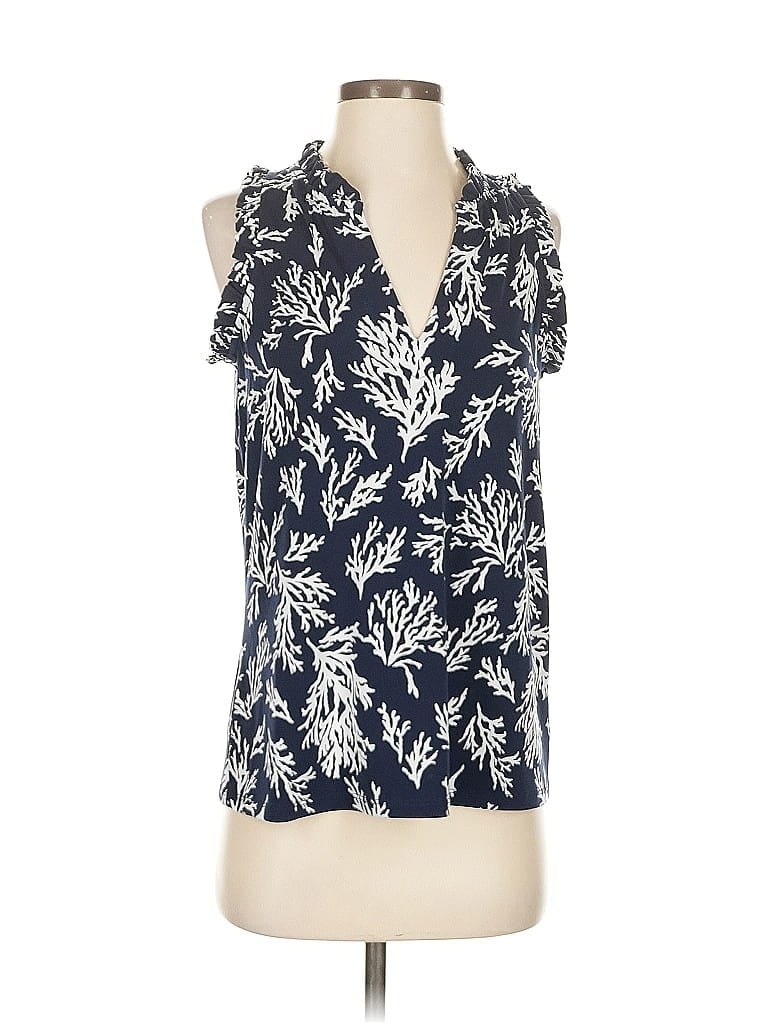 MICHAEL MICHAEL KORS Pre-owned Sleeveless Blouse In Blue
