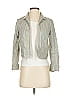Theory Metallic Silver Jacket Size P (petite) - photo 1