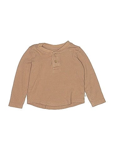 Honest Baby Clothing Long Sleeve Henley (view 1)