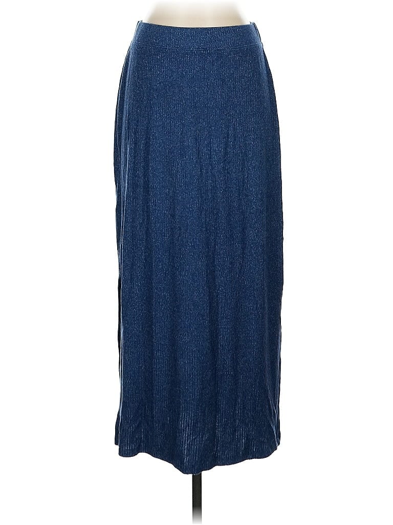Pre-owned Haven Well Within Casual Skirt In Blue