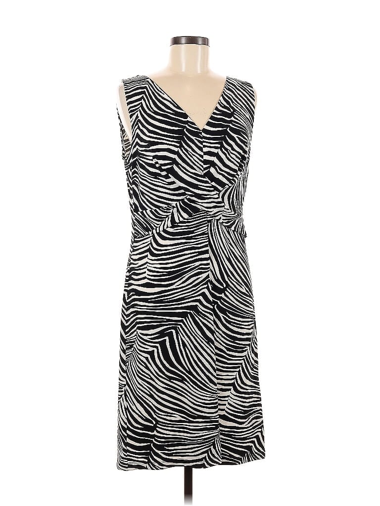 Pre-owned Ann Taylor Factory Cocktail Dress In Silver