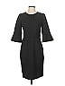J.Crew Solid Black Cocktail Dress Size 2 - photo 1