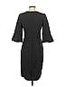 J.Crew Solid Black Cocktail Dress Size 2 - photo 2