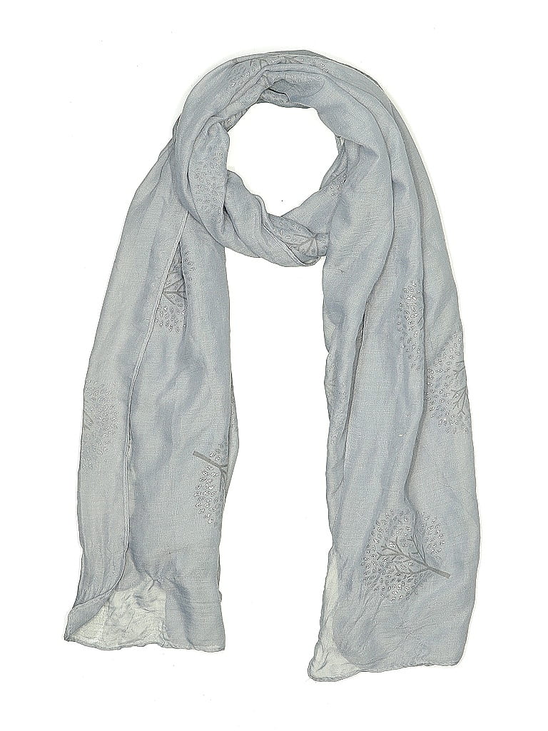 Pre-owned Unbranded Scarf In Blue