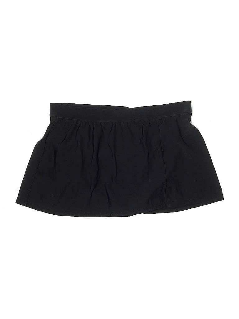 Pre-owned Aqua Green Casual Skirt In Black