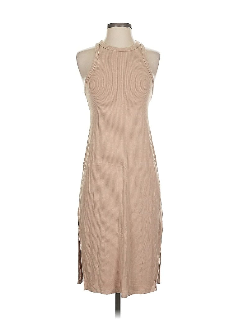 Pre-owned Abercrombie & Fitch Casual Dress In Brown