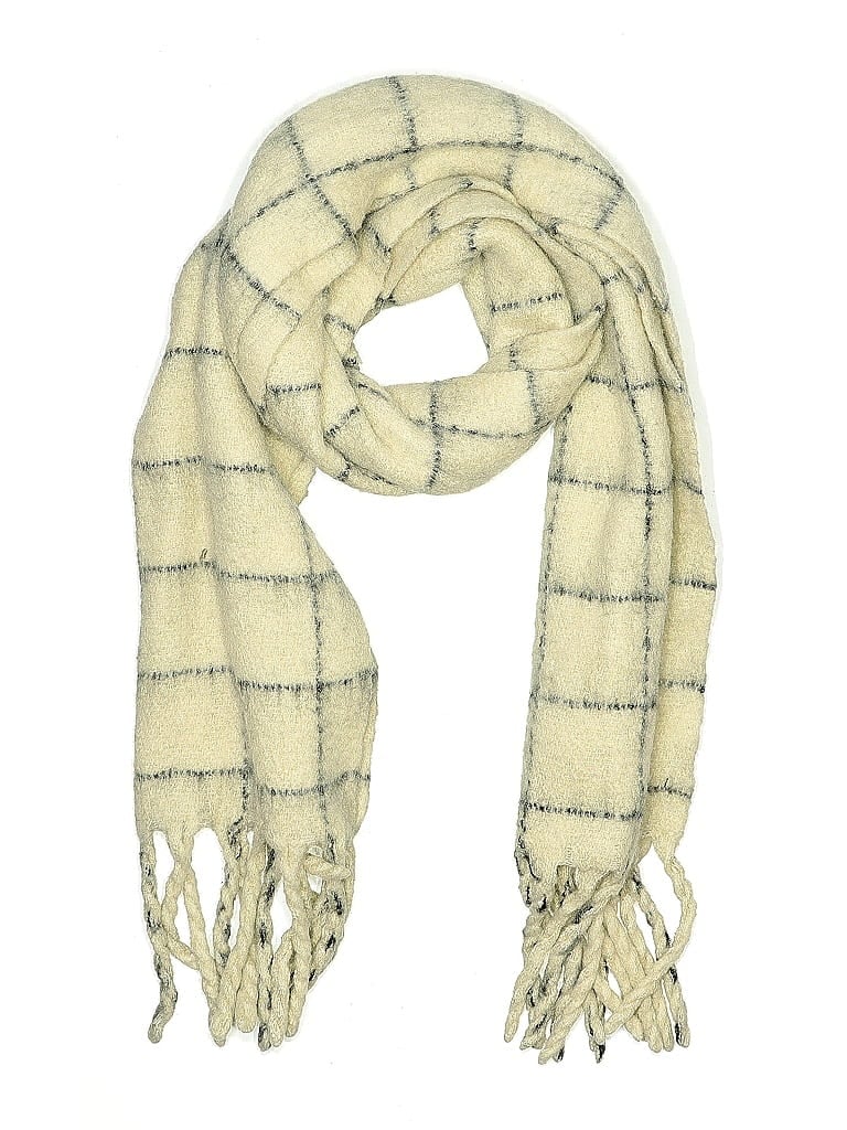 Pre-owned Assorted Brands Scarf In White