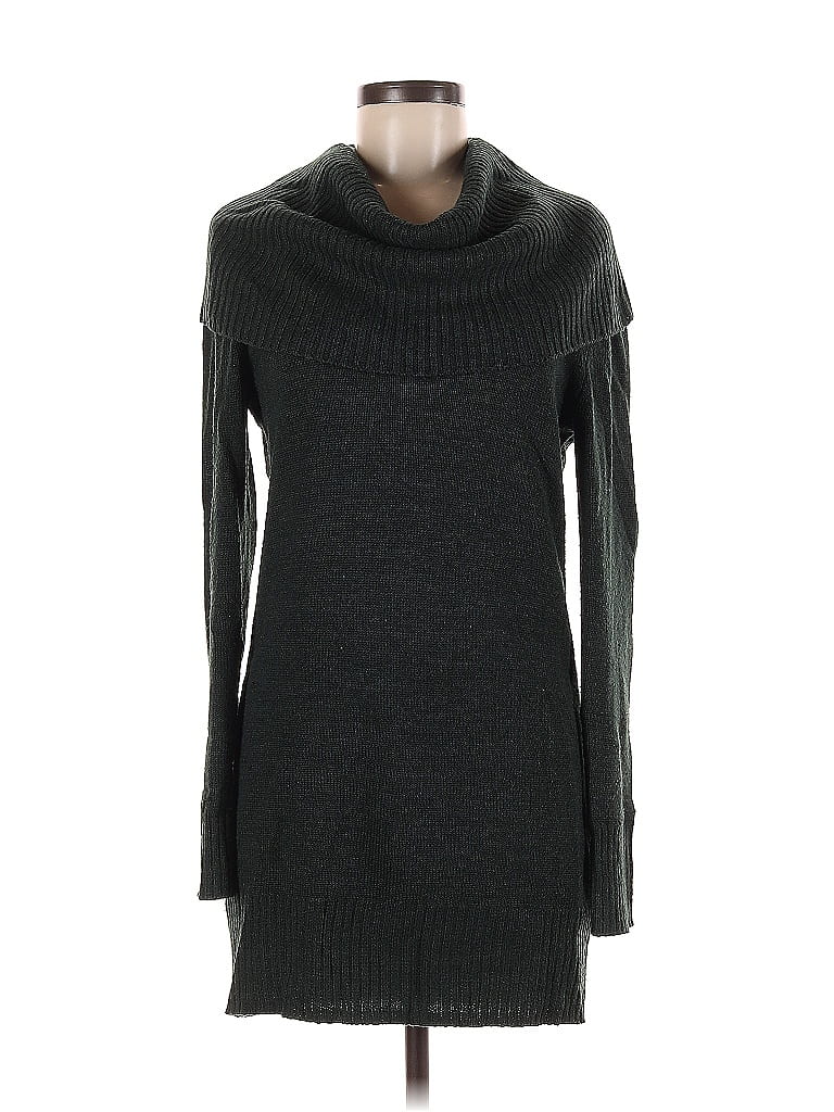 H&M 100% Acrylic Gray Casual Dress Size M - photo 1