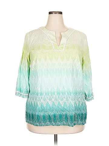Alfred Dunner 3/4 Sleeve Blouse (view 1)