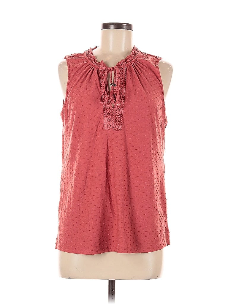 Pre-owned Dr2 Sleeveless Blouse In Red