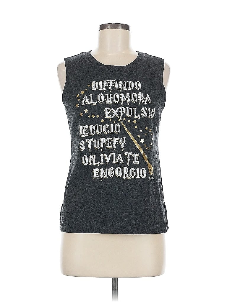 HARRY POTTER Pre-owned Sleeveless T-shirt In Gray