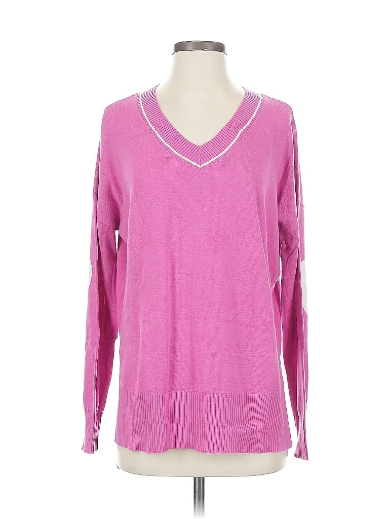 Pre-owned Studio Park Pullover Sweater In Pink