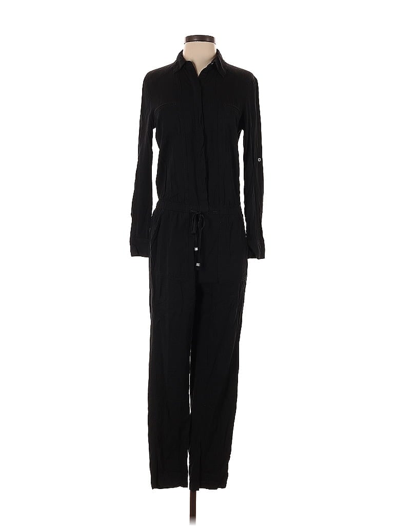 Pre-owned Lou & Grey Jumpsuit In Black
