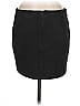 Papaya Solid Black Casual Skirt Size M - photo 2