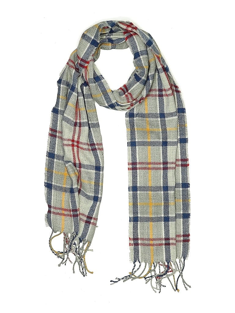 UNBRANDED Pre-owned Scarf In Gray