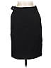 Ann Taylor Solid Black Wool Skirt Size 00 - photo 1