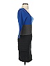 Max Studio Color Block Blue Cocktail Dress Size S - photo 4