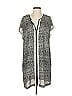 Daniel Rainn 100% Polyester Graphic Gray Casual Dress Size S - photo 1