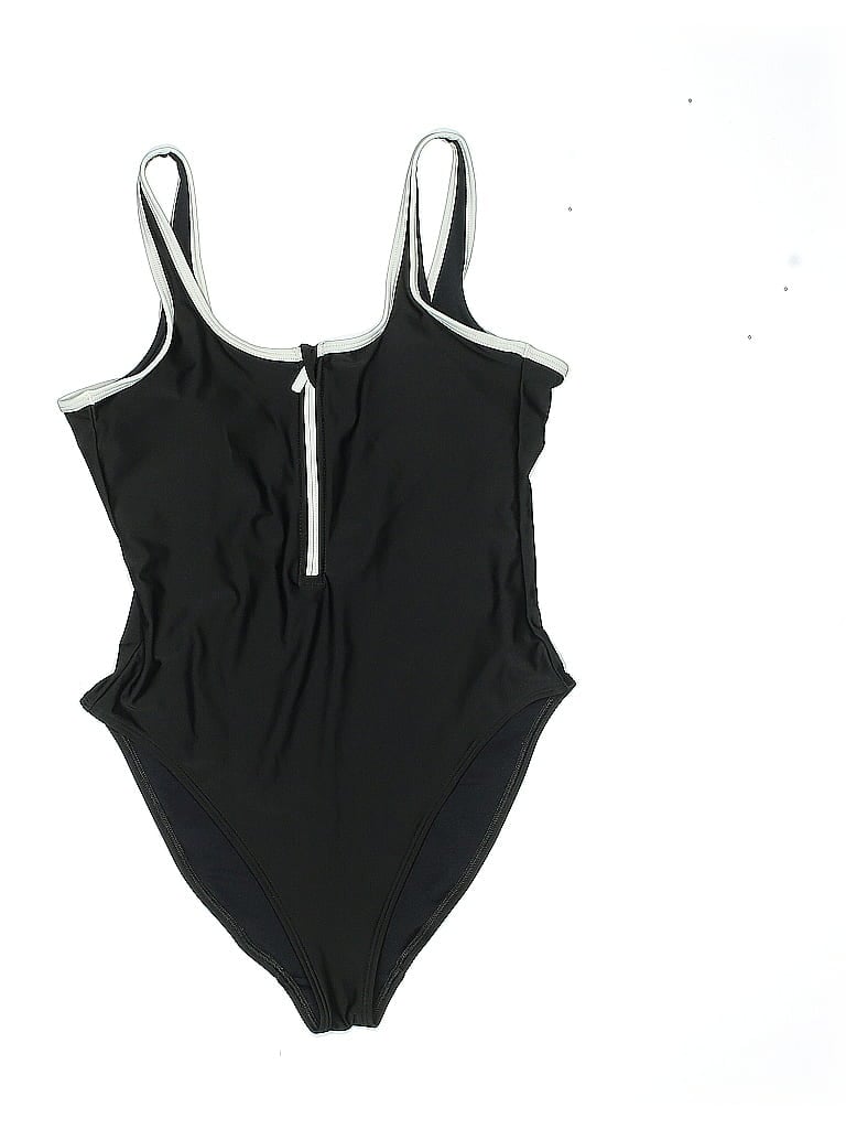 Pre-owned Old Navy One Piece Swimsuit In Black