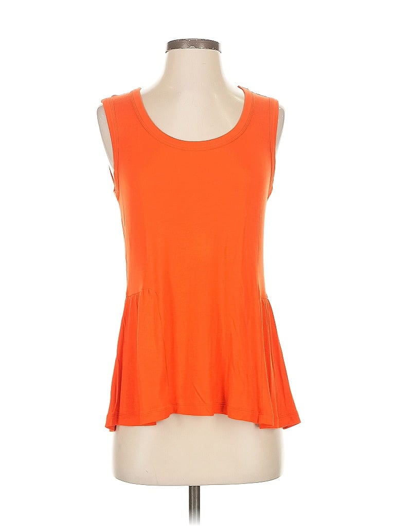 CABI Pre-owned Sleeveless T-shirt In Orange