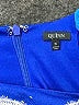 Quinn Graphic Blue Cocktail Dress Size S - photo 3