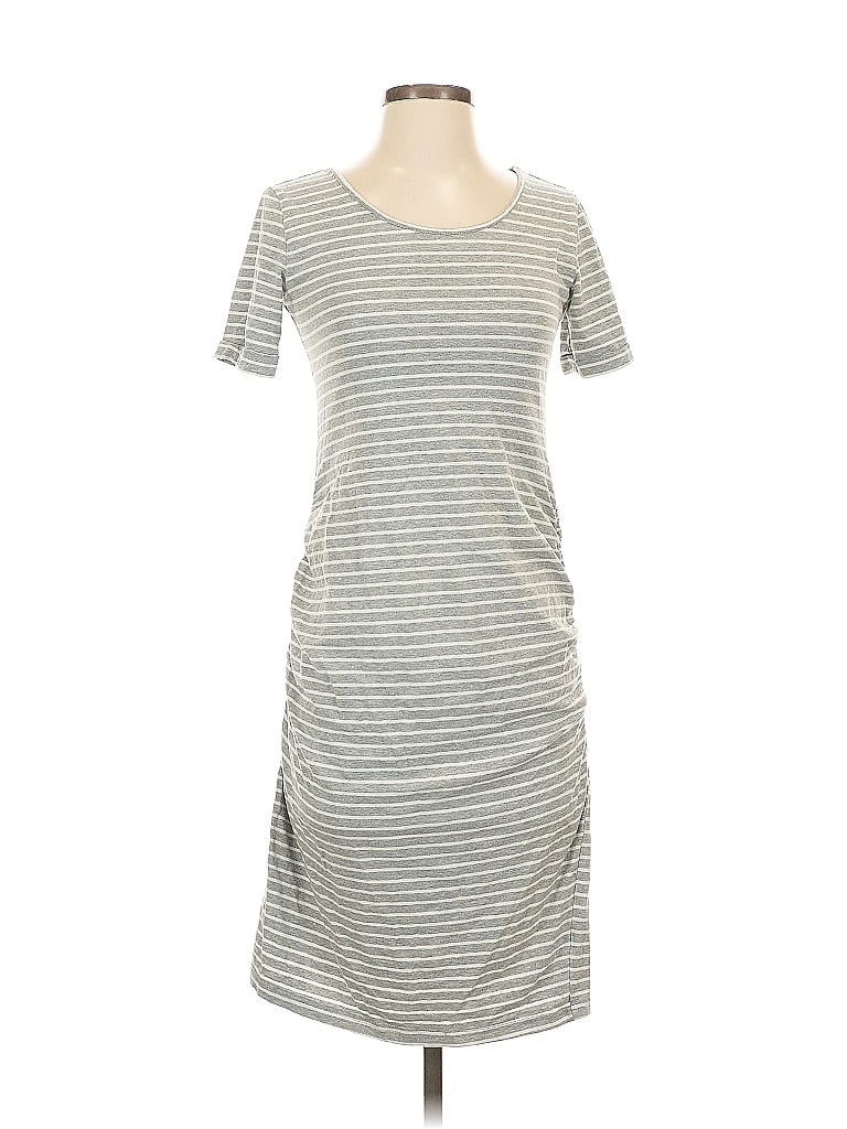 Pre-owned Unbranded Casual Dress In Gray
