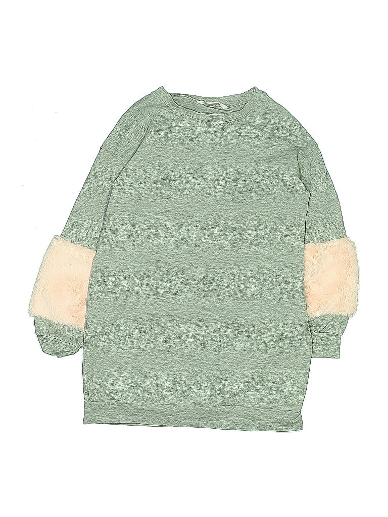 Pre-owned Shein Kids' Dress In Green