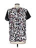 Charlie Jade 100% Polyester Black Short Sleeve Blouse Size M - photo 2