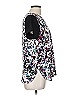 Charlie Jade 100% Polyester Black Short Sleeve Blouse Size M - photo 4