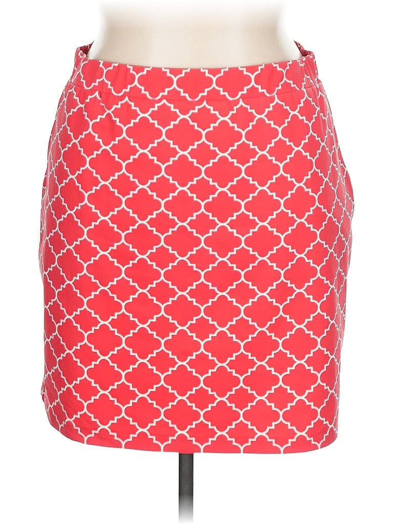 KATHERINE WAY Pre-owned Casual Skirt In Red