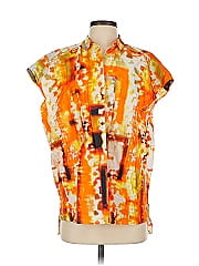 Lafayette 148 New York Short Sleeve Blouse