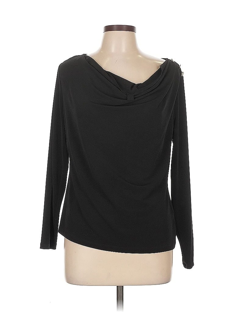 MICHAEL MICHAEL KORS Pre-owned Long Sleeve Top Black Cowl Neck Tops