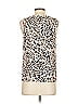 Nine West 100% Polyester Tan Tank Top Size XS - photo 2