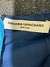 Amanda Uprichard 100% Polyester Blue 3/4 Sleeve Blouse Size P (petite) - photo 7