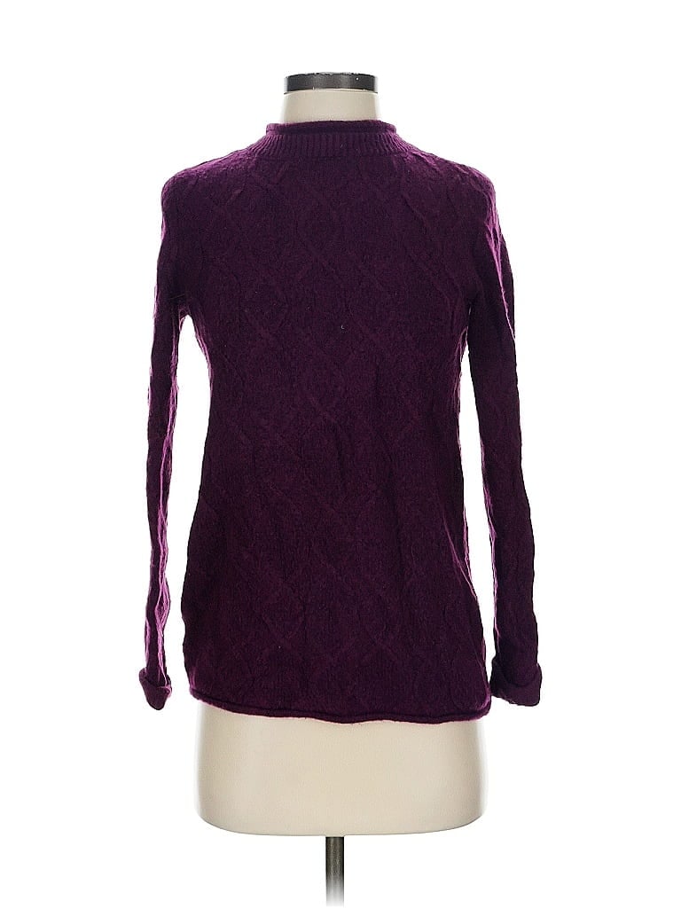 TALBOTS Pre-owned Turtleneck Sweater In Purple