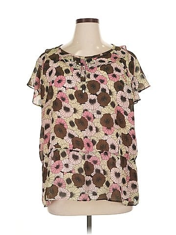 Sag Harbor Short Sleeve Blouse (view 1)