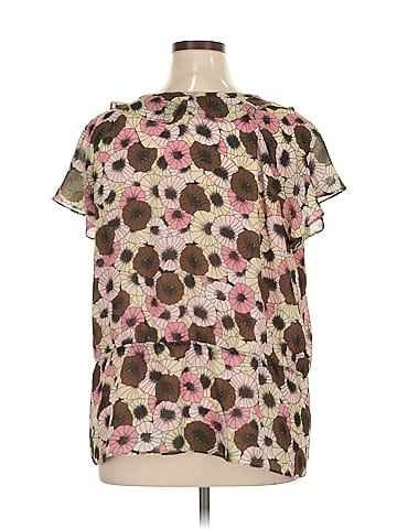 Sag Harbor Short Sleeve Blouse (view 2)