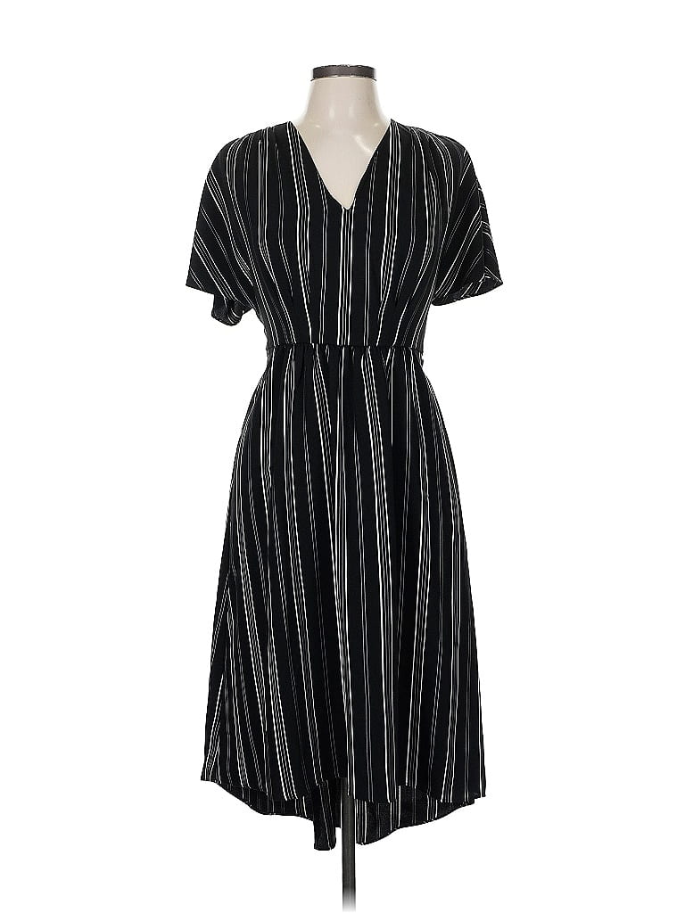 Pre-owned Donna Karan Casual Dress In Black